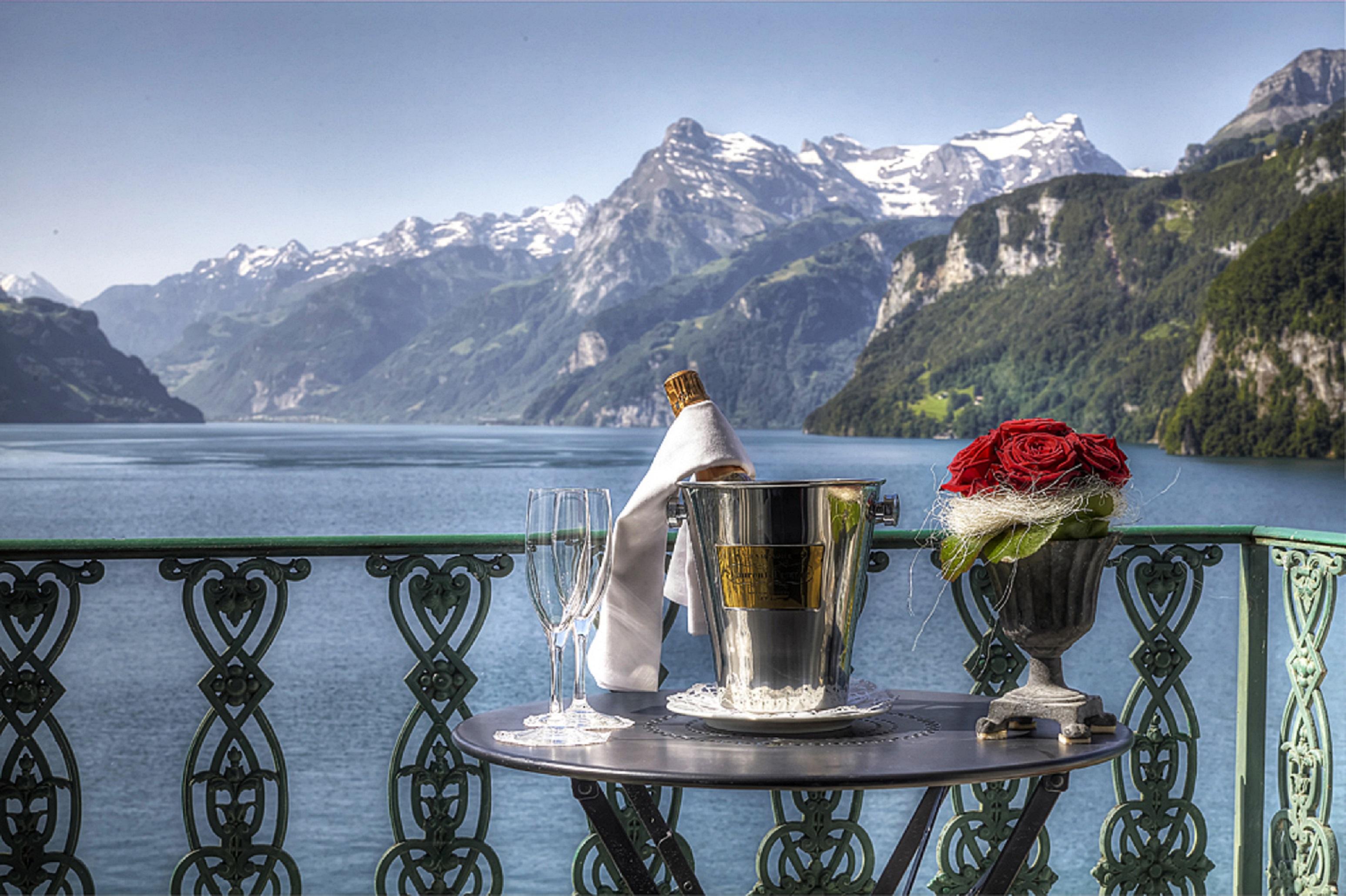 Seehotel Waldstaetterhof Swiss Quality Brunnen Eksteriør bilde